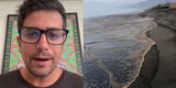 Sebastián Rubio explota por derrame de petróleo: "La Marina jamás emitió alerta de tsunami"