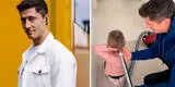 Lewandowski sorprende con truco para hacerle una cola a su hija: ¡Usó una aspiradora! [VIDEO]