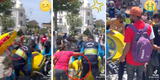 El indignante video del serenazgo de Chiclayo tumbando a un heladero que vendía en la calle con su carrito