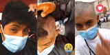 Joven arequipeño se rapó todo el cabello para donarlo y ayudar a limpiar el mar tras el derrame de petróleo [VIDEO]