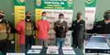 Comas:  PNP captura a dos  delincuentes con granadas y detonadores
