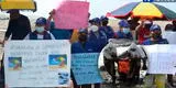 "¡Estamos en la calle!": ambulantes de Ventanilla piden ser incluidos en el bono de pescadores