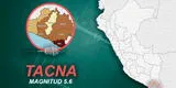 Fuerte sismo de 5.6 remeció esta noche en Tacna, según IGP [FOTOS]