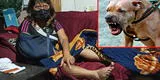 "¡Estoy desesperada!": mujer fue atacada por perro pitbull en Chorrillos y quedó con el brazo roto
