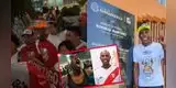 Perú vs. Colombia: ‘Cuto’ Guadalupe llevó la fe hasta Barranquilla y participó del banderazo de la Bicolor