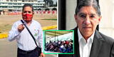 Policías reclaman pruebas covid a ministro Guillén: “Las tienen guardadas para los altos mandos” [VIDEO]