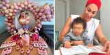 Melissa Loza celebró el cumpleaños de su bebé con una pequeña fiesta: “Mi princesa, te amor” [VIDEO]