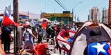 Chilenos protestan por delincuencia y atacan a migrantes venezolanos: “¡Basta ya!” [VIDEO]
