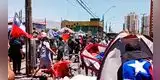 Chilenos protestan por delincuencia y atacan a migrantes venezolanos: “¡Basta ya!” [VIDEO]