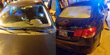 Chorrillos: ¡A balazos! Policía recupera auto que fue robado y detienen a un sujeto [FOTOS]