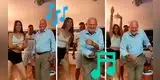 ¡Sacó chispas! Joven reta a su abuelito a un duelo de baile y él la sorprende a ritmo de reggaetón [VIDEO]