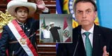 Jair Bolsonaro posa con sombrero chotano de Pedro Castillo tras reunión en Brasil y se vuelve viral [FOTO]