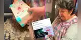 Abuelita le entrega todos sus ahorros a su nieta para que vaya al concierto de Bad Bunny [VIDEO]