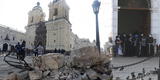 Municipalidad de Lima será denunciada por frailes tras demoler muro perimétrico de iglesia San Francisco [VIDEO]