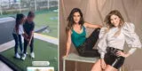 Hijos de María Pía y Anna Carina Copello practican golf en exclusivo club de Miami [VIDEO]