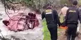 Ayacucho: Madre e hijo fueron hallados muertos tras caer y desaparecer en el río Luricocha [VIDEO]