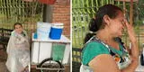Mujer de 57 años que trabajaba vendiendo refrescos bajo la lluvia recibe ayuda y abrirá su propio negocio [VIDEO]