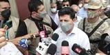 Pedro Castillo evitó pronunciarse sobre cuestionamientos al ministro de Salud [VIDEO]