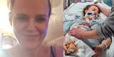 Madre muere de dos ataques cardíacos al dar a luz por cesárea a su tercer bebé