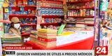 Cercado de Lima: “Feria Escolar 2022” ofrece útiles a precios módicos [VIDEO]
