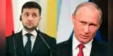 Presidente de Ucrania anuncia que Rusia atacará este miércoles, pero luego se retracta