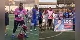 'Chiquito' Flores alza trofeo en campeonato de barrio y lanza contundente mensaje a sus detractores [FOTO]