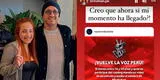 Gianluca Lapadula: su prima se anima a participar en La Voz Perú 2022 [VIDEO]