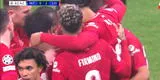 Salah, amigo del gol: El egipcio puso el 2-0 ante el Inter de Milán y pone al Liverpool con ventaja en Champions