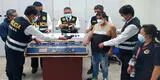 Callao: Policía Fiscal incauta teléfonos de alta gama camuflados en televisor