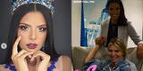 Jessica Newton le da la bienvenida a Clarisse Uribe al Miss Perú 2023