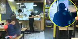 "¡La plata, la plata!": delincuentes irrumpen con arma de fuego en restaurante de San Juan de Lurigancho