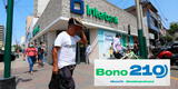 Bono 210 vía Interbank: Revisa AQUÍ el cronograma de pagos para trabajadores en planilla