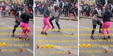 Invitan a joven a bailar en plena calle de Gamarra y sus peculiares pasos causan sensación en TikTok [VIDEO]