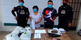 Los Olivos: PNP detiene clan familiar con más de 7 kilos de marihuana [VIDEO]