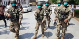 Mininter: Fuerzas Armadas saldrán a las calles para apoyar a la Policía en patrullaje a pie