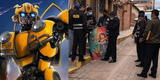 Capturan a presunto ladrón acusado de robar equipos de los Transformers cuando grababan en Cusco