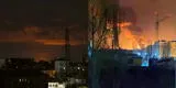 Ucrania: Incendio en un depósito de petróleo en Kiev [VIDEO]