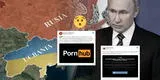 ¡Dan la mano! Página para adultos bloqueó a todos los usuarios rusos como apoyo a Ucrania tras invasión [FOTO]