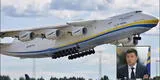 ¡Destruido por los rusos! Vladímir Zelenski confirma destrucción del avión más grande del mundo