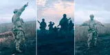Amor de padre: soldado, con rifle en mano, realiza tiktok para su hija en la guerra entre Rusia y Ucrania