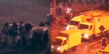 Santa Anita: Chofer de camión se pasó la luz roja y terminó matando a una anciana [VIDEO]