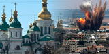 Ucrania pide a Rusia que no destruya la catedral de Kiev: “Buscan destruir toda la historia”