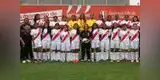 Sudamericano Sub 17: la selección femenina de fútbol de Perú debutó con una derrota
