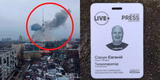 Periodista murió en atentado con bomba contra la torre de radio y televisión de Kiev: "Crimen de guerra" [FOTO]