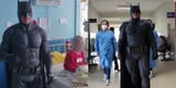 Médico se viste de Batman para ayudar a niños con leucemia en Cusco [VIDEO]