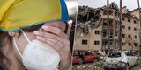 Más de 100 personas estarían atrapadas entre los escombros de un edificio destruido por tropas rusas en Kyiv [VIDEO]