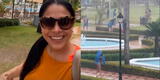 Maricarmen Marín es sorprendida por fuerte lluvia al viajar a Punta Cana en busca de sol [VIDEO]