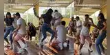 Baila con su padre al ritmo de pegajosa cumbia amazónica, pero él la opaca con sus singulares pasos [VIDEO]