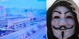 ¡Lo hizo de nuevo! Anonymous hackea los canales y streaming rusos para pasar imágenes de Ucrania