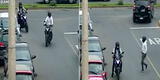La Molina: Delincuentes utilizan dos motos para robar a transeúntes